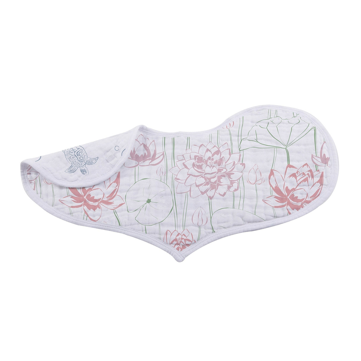 Heart Bib 2PK | Bamboo Muslin - Under The Sea -3