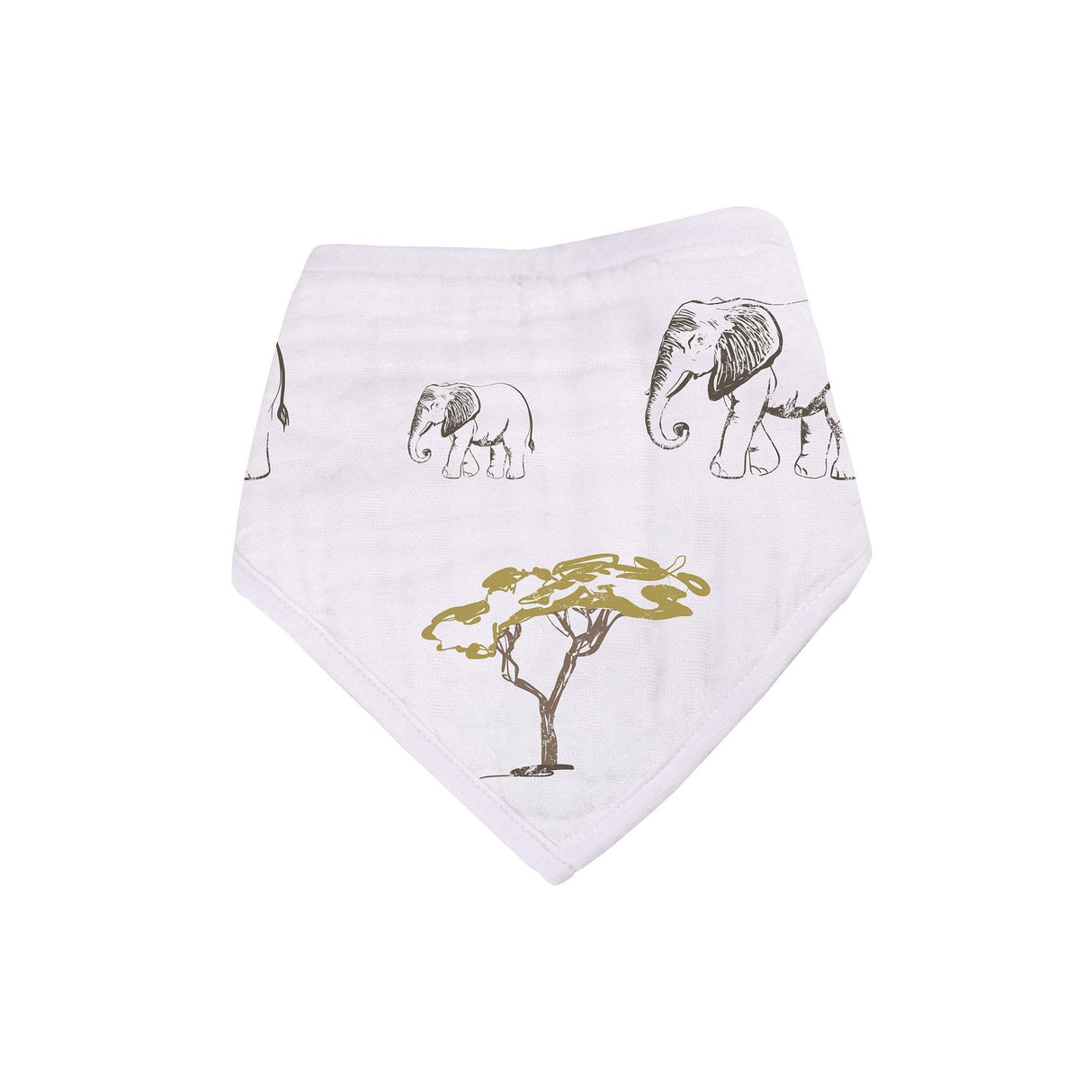 Bandana Bibs 4PK | On The Savannah - Bamboo -4