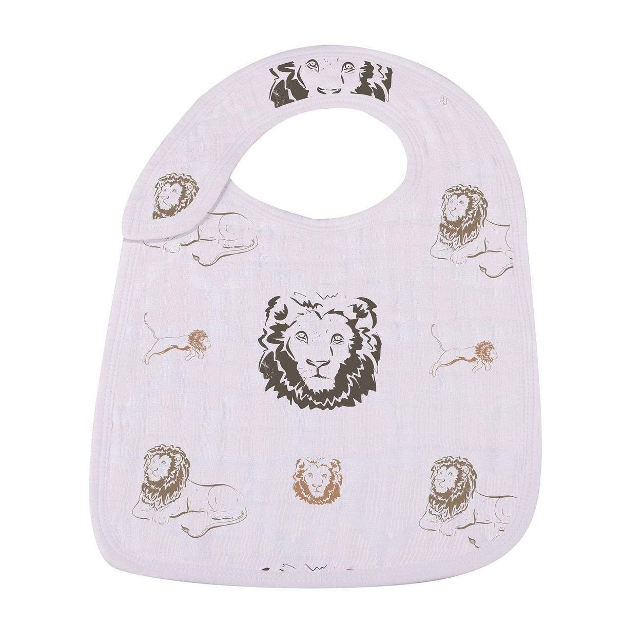 Snap Bibs 3PK | On The Savannah - Bamboo Muslin -3