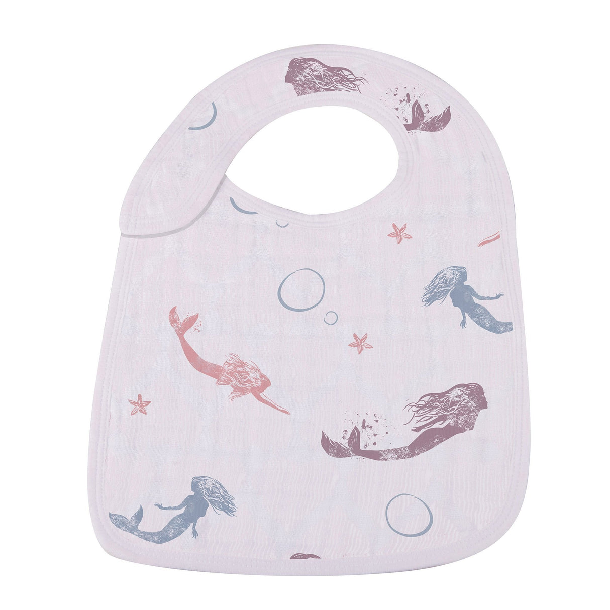 Snap Bibs 3PK | Under The Sea - Bamboo Muslin -4