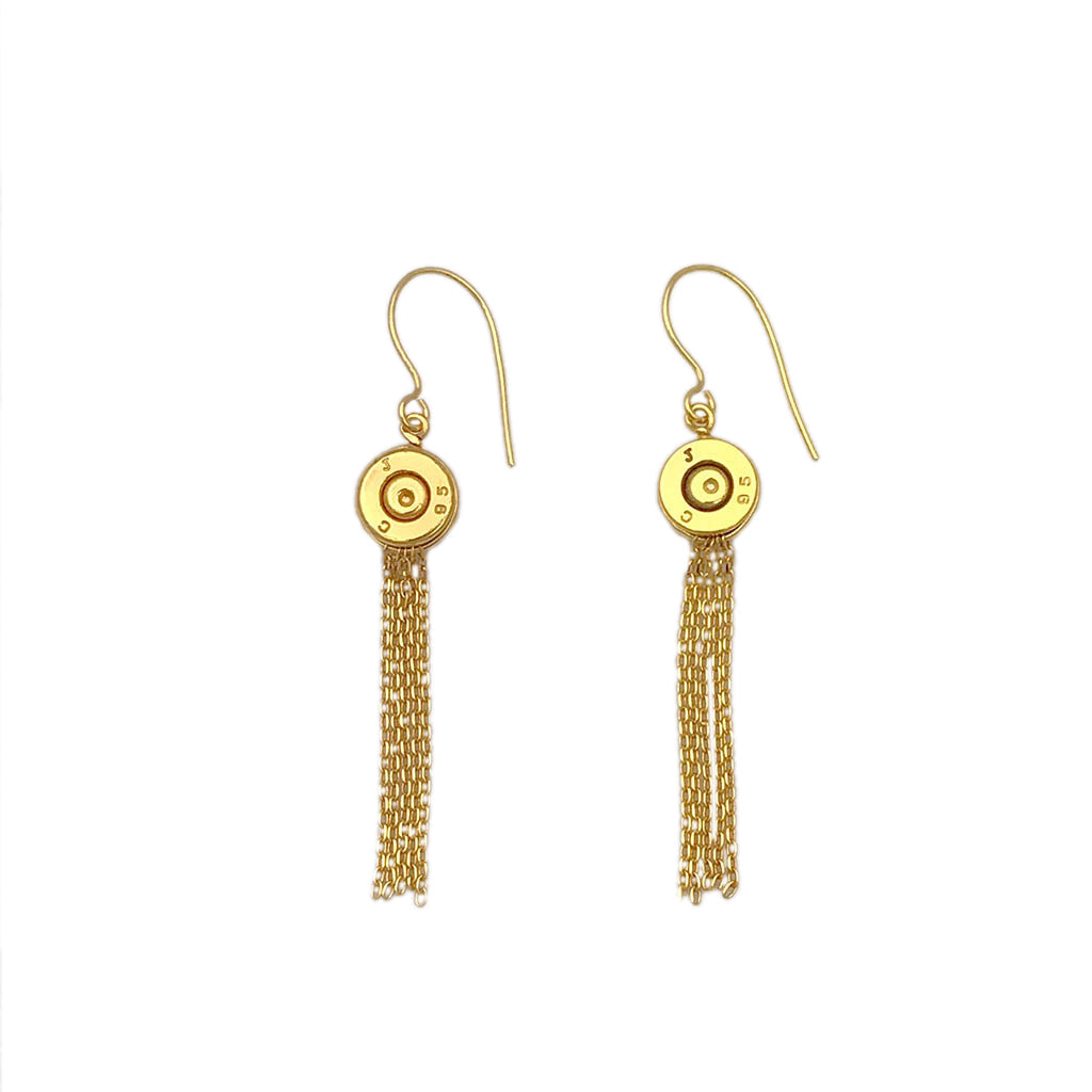 Bullet Tassel Earrings by SLATE + SALT - Sumiye Co