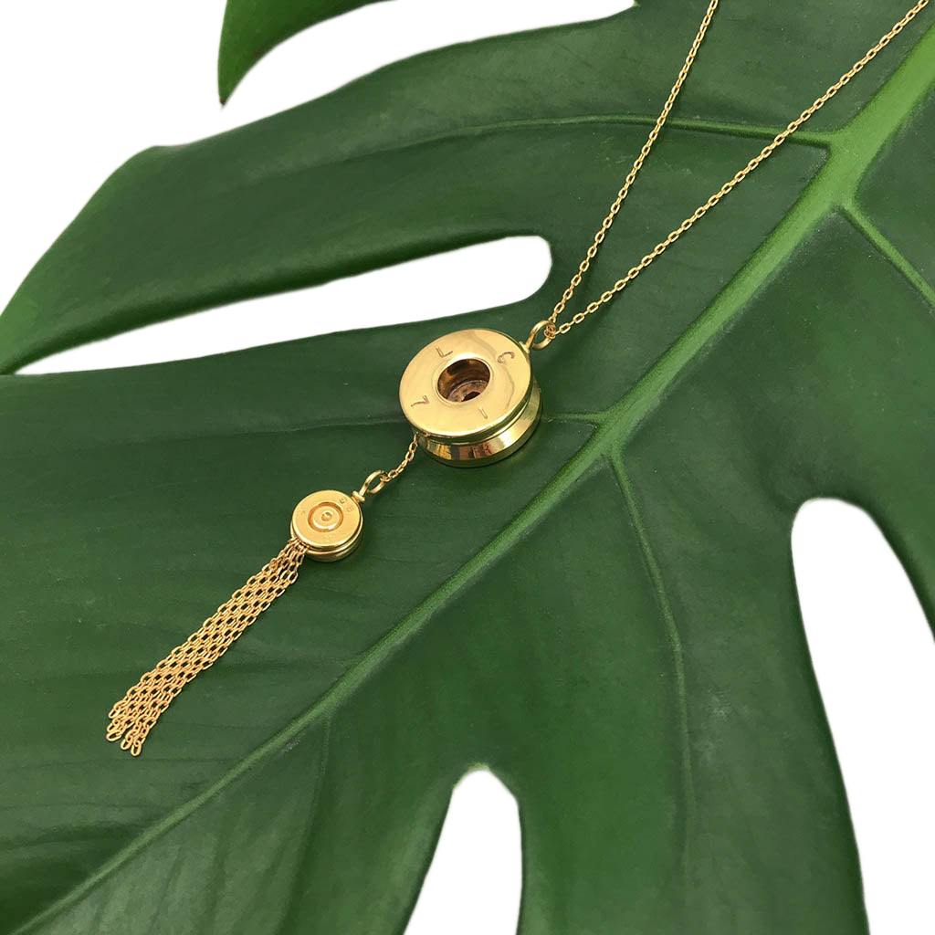 Bullet Tassel Necklace by SLATE + SALT - Sumiye Co