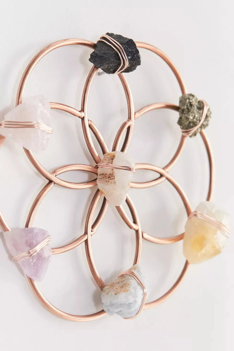 Small Flower of Life Healing Crystal Grid - Sumiye Co