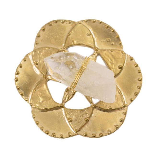 Sound Healing Crystal Kit - Tuning Fork and Flower of Life Crystal Dish Set - Sumiye Co