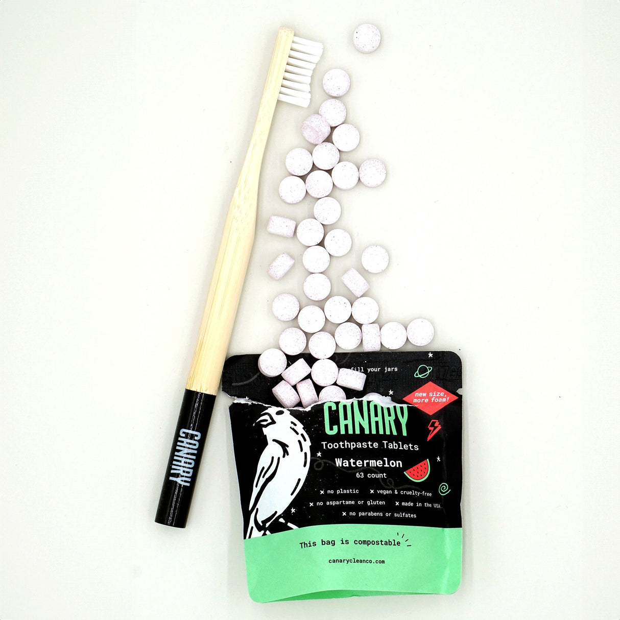 Strawberry + Kiwi Toothpaste Tablets - Sumiye Co