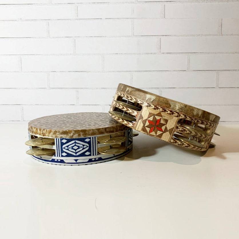 Moroccan “RIQ” Traditional Tambourine - Sumiye Co