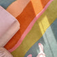 Stitched and Striped Hand Tufted Wool Rug by JUBI