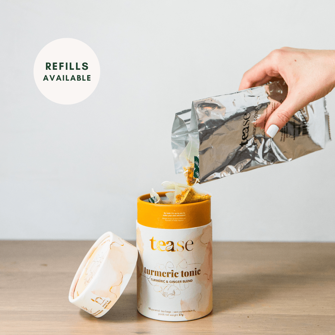 Tease Tea blended green tea Turmeric Tonic Turmeric Tonic Tea | Anti-Inflammatory Support - Tease Wellness Blends