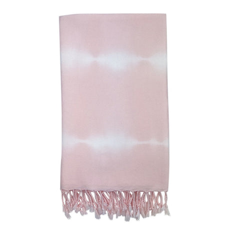 Blush Tie Dye Turkish Beach Towel by SLATE + SALT - Sumiye Co