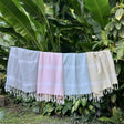 Blush Tie Dye Turkish Beach Towel by SLATE + SALT - Sumiye Co