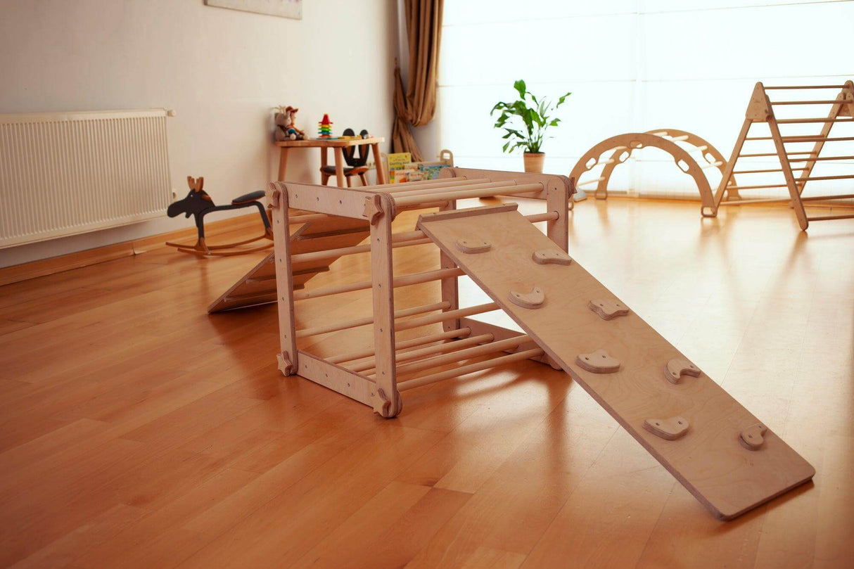 Transformable Climbing Triangle / Cube Set-5