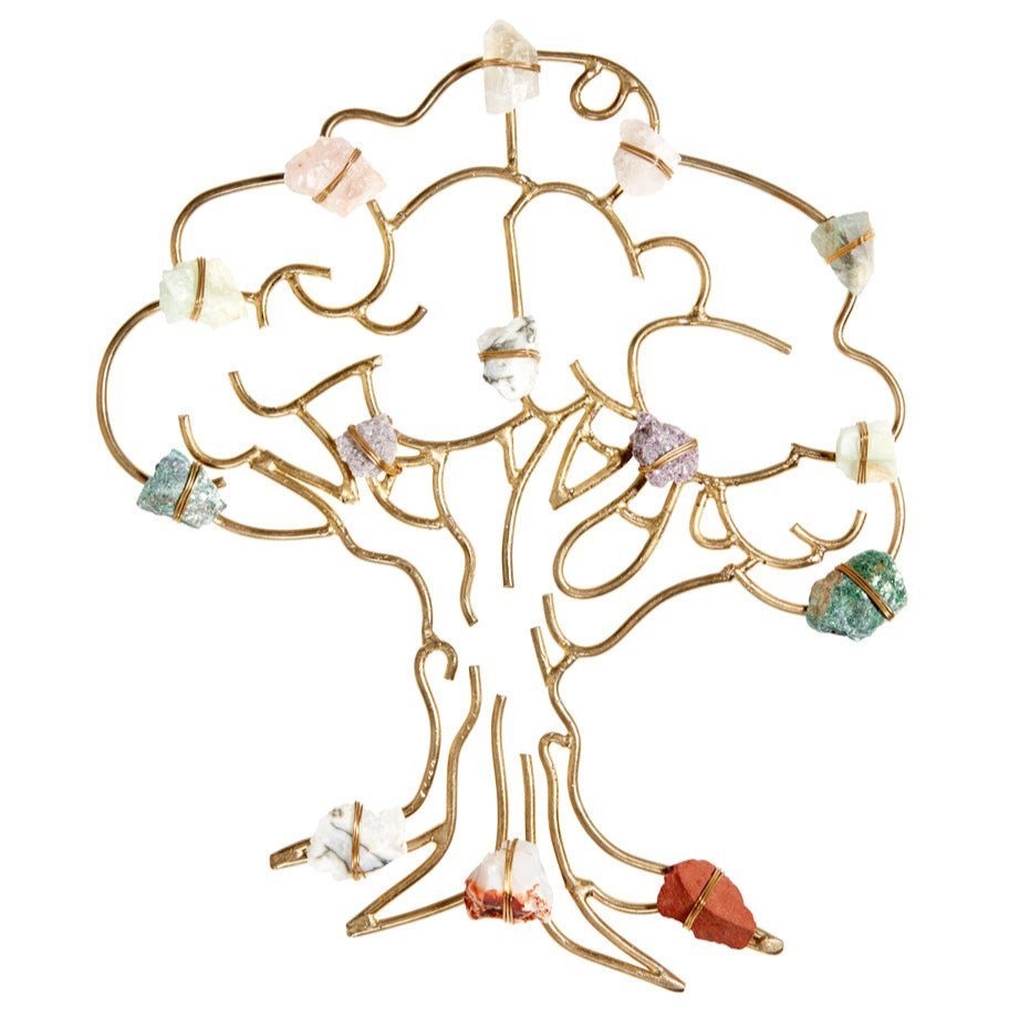 Tree of Life Healing Crystal Grid - Sumiye Co