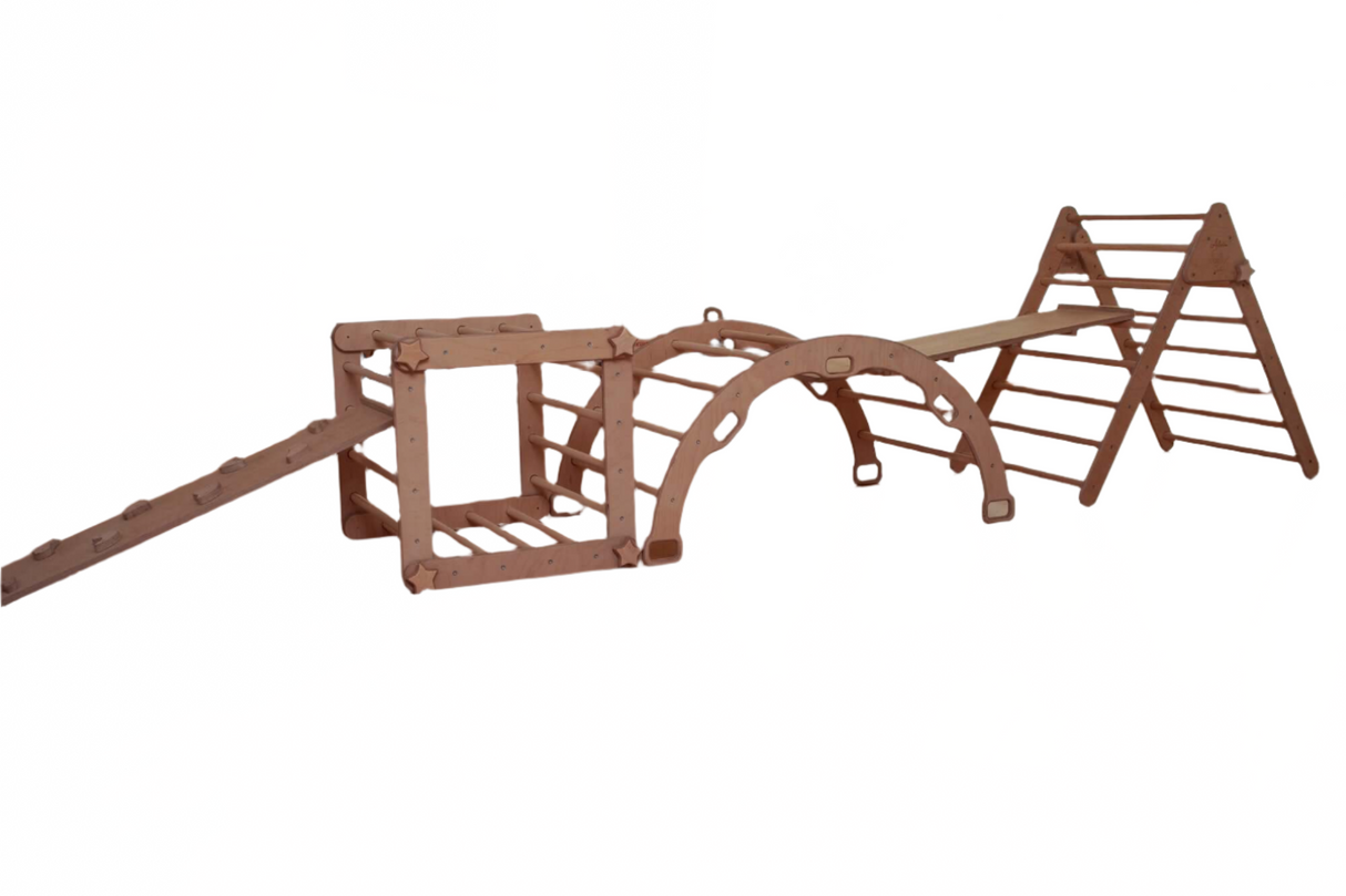 Montessori Climber Set 6 Pieces | Indoor Playground Set - Sumiye Co