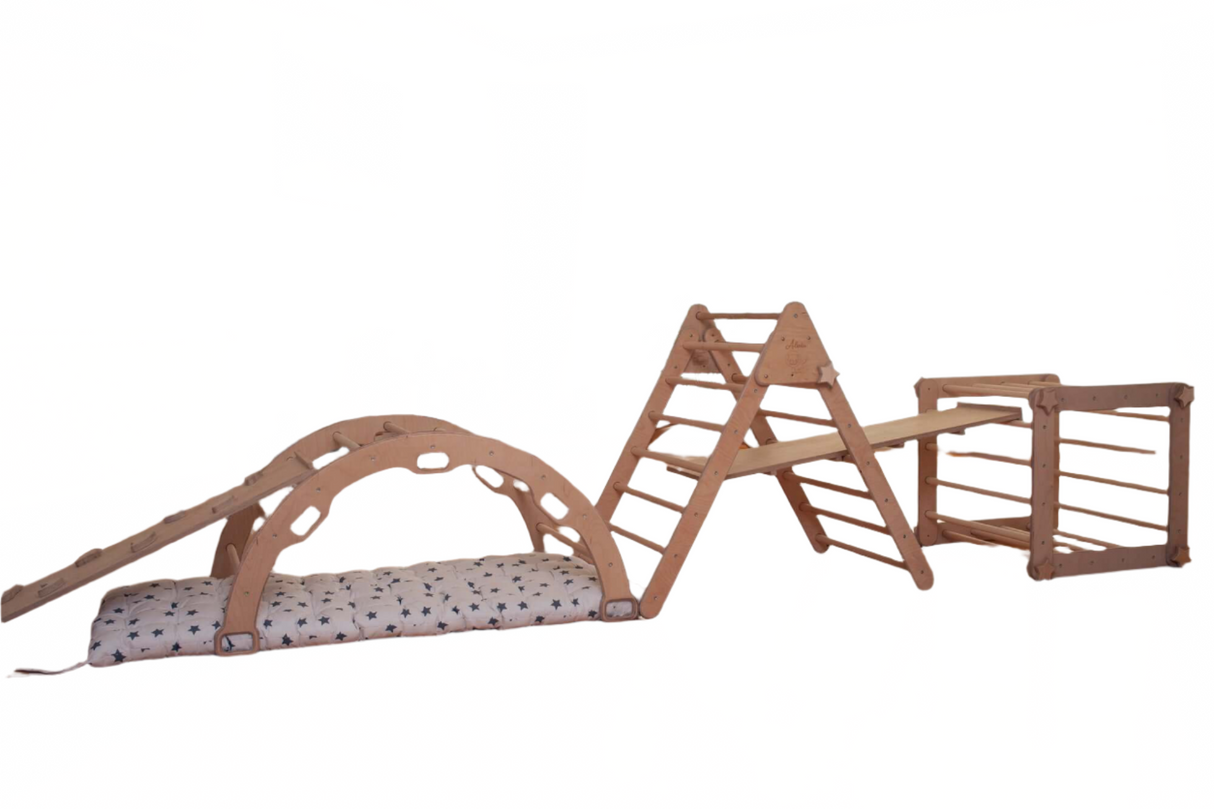 Montessori Climber Set 6 Pieces | Indoor Playground Set - Sumiye Co
