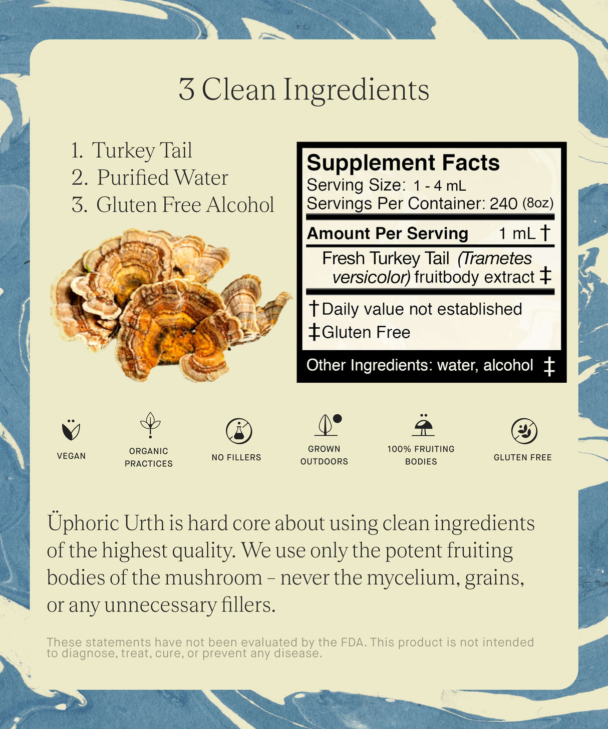 No. 05 — Turkey Tail Tincture | Gut Microbiome Support, Immunity, Anti-Inflammatory - Sumiye Co