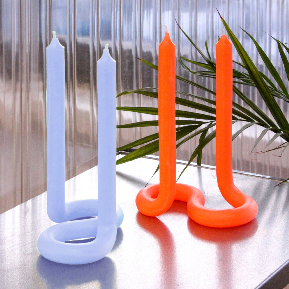 Twist Candle - Light Lavender - Sumiye Co