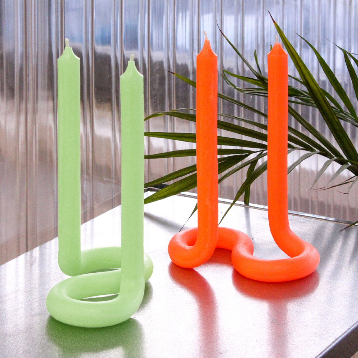 Twist Candle - Mint - Sumiye Co