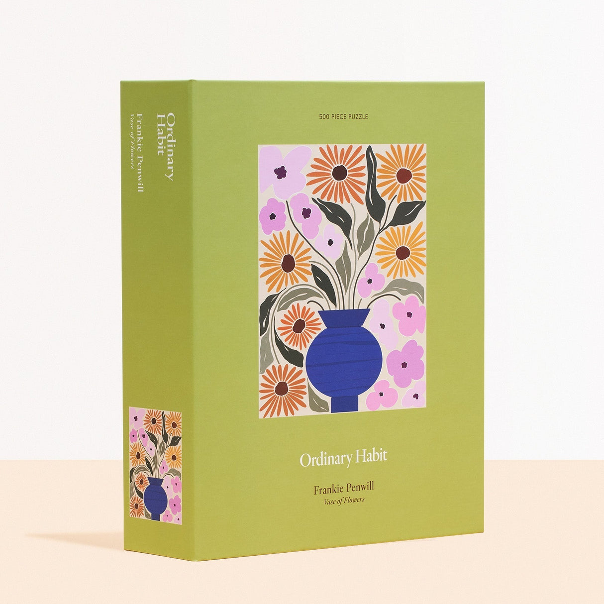 Vase of Flowers 500 Piece Puzzle | Artist Frankie Penwill - Sumiye Co