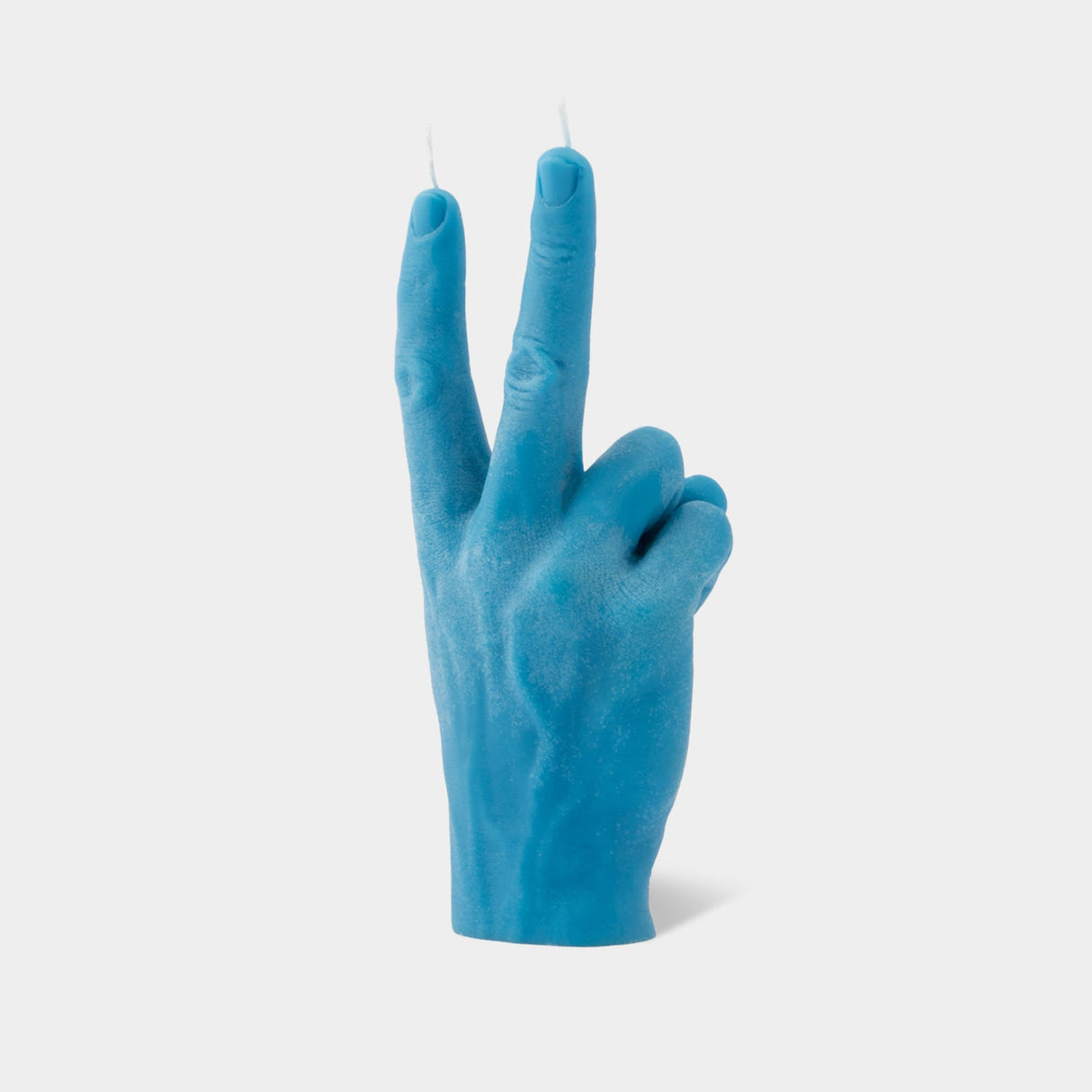 CandleHand "Peace" Candle - Blue - Sumiye Co