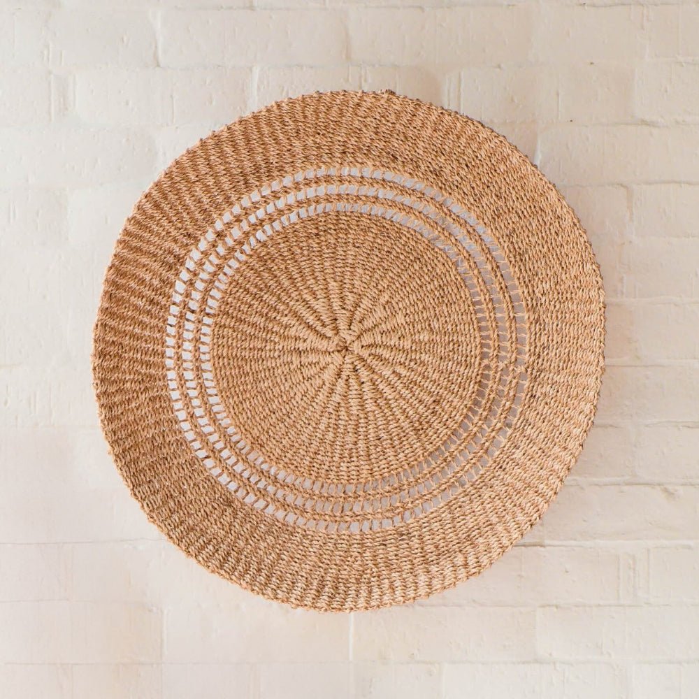 Wall Baskets - Open Weave Wall Baskets, Large - Woven Wall Baskets | LIKHÂ - LIKHÂ
