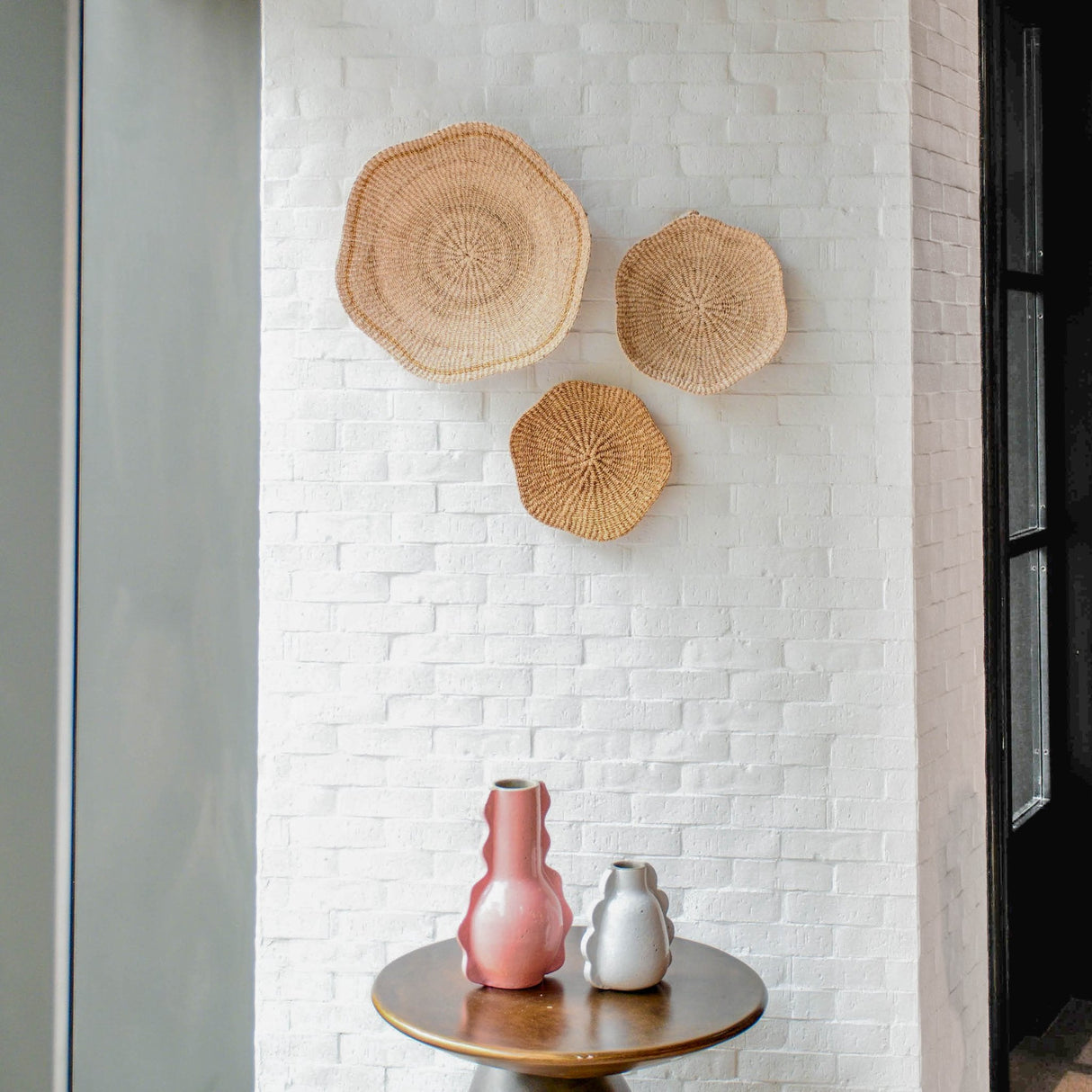 Wall Baskets - Scallop Wall Baskets, Large - Wall Baskets | LIKHÂ - LIKHÂ
