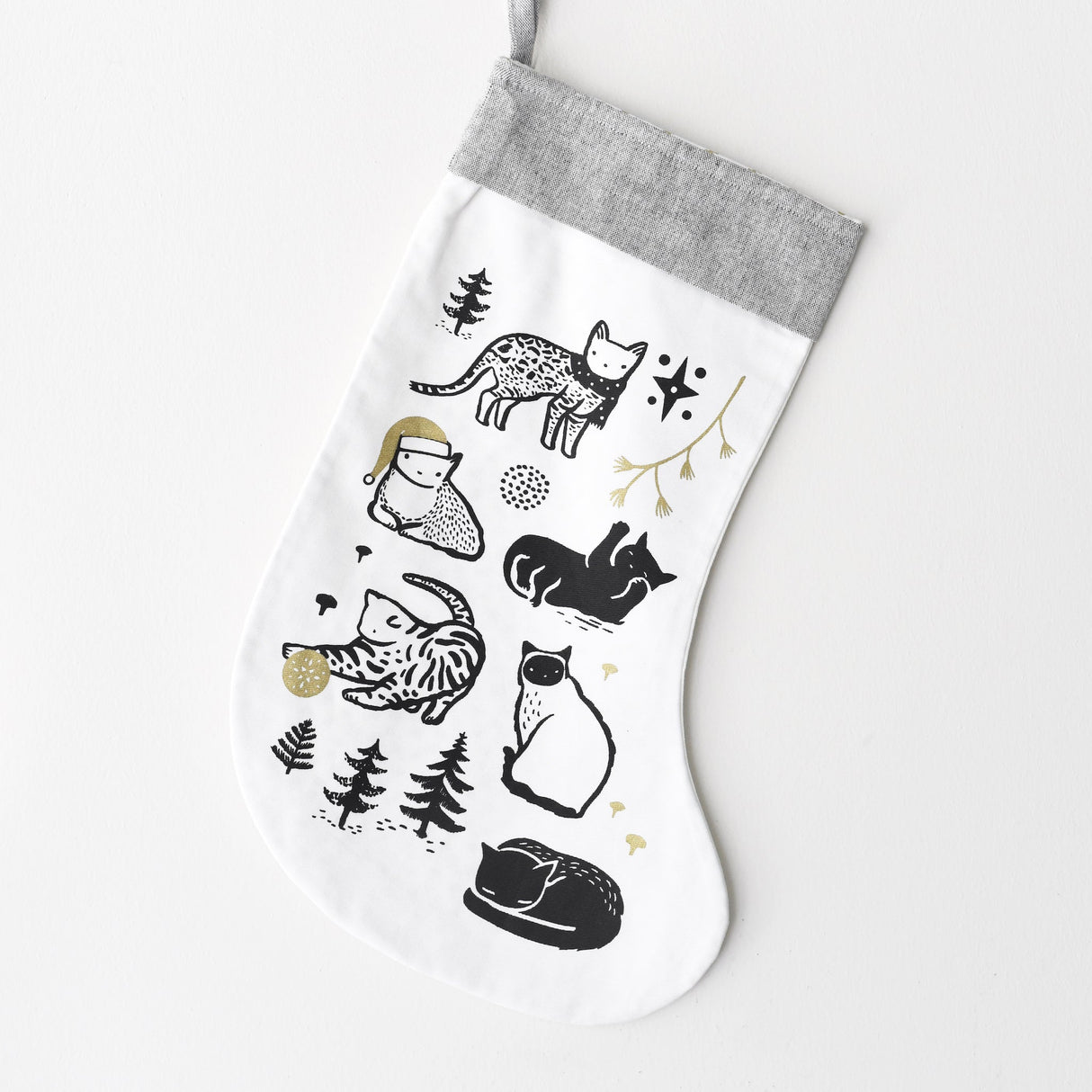 Festive Cats Stocking - Sumiye Co