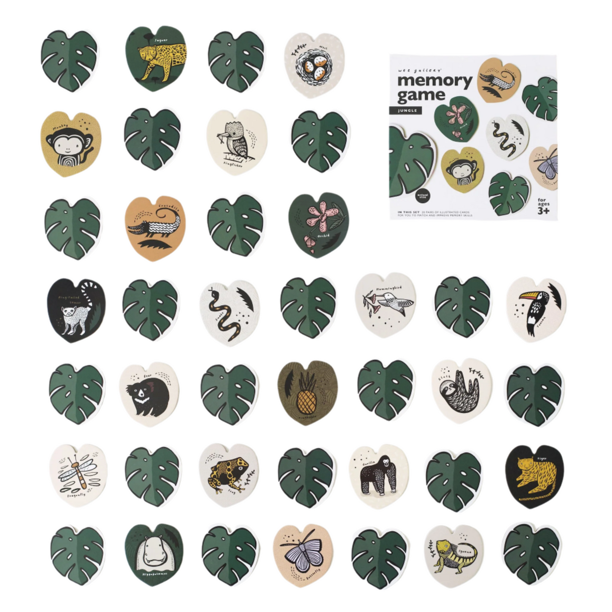 Memory Game - Jungle - Sumiye Co