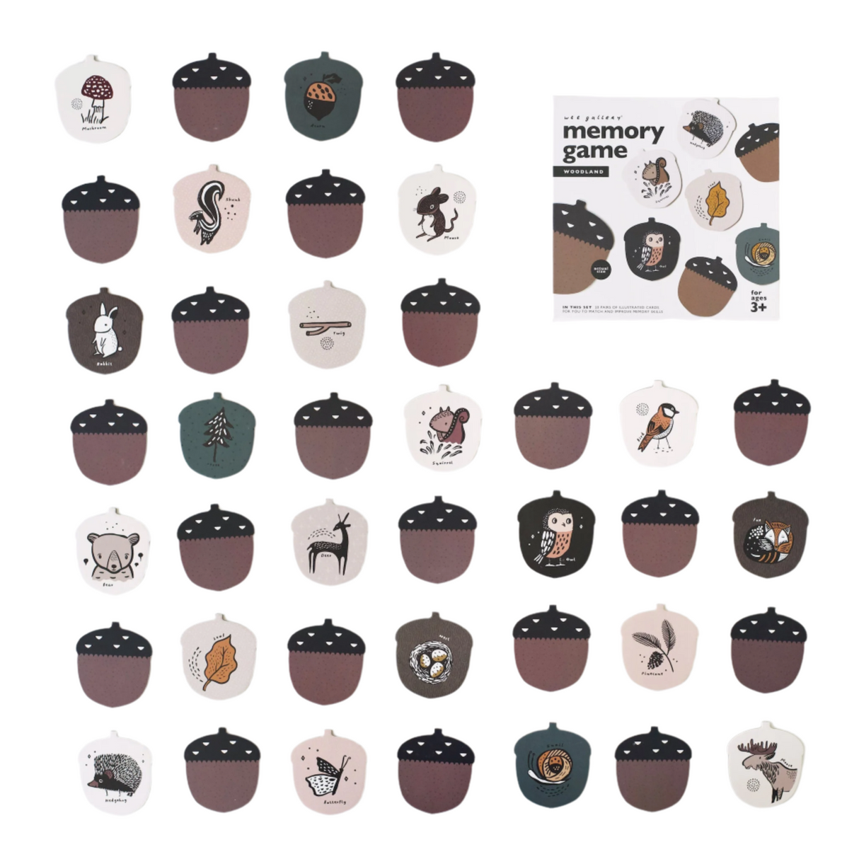 Memory Game - Woodland - Sumiye Co
