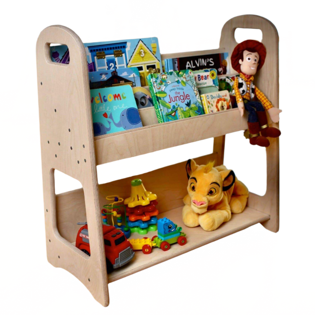 Wooden Bookshelf / Small-Medium-Large Size - Sumiye Co