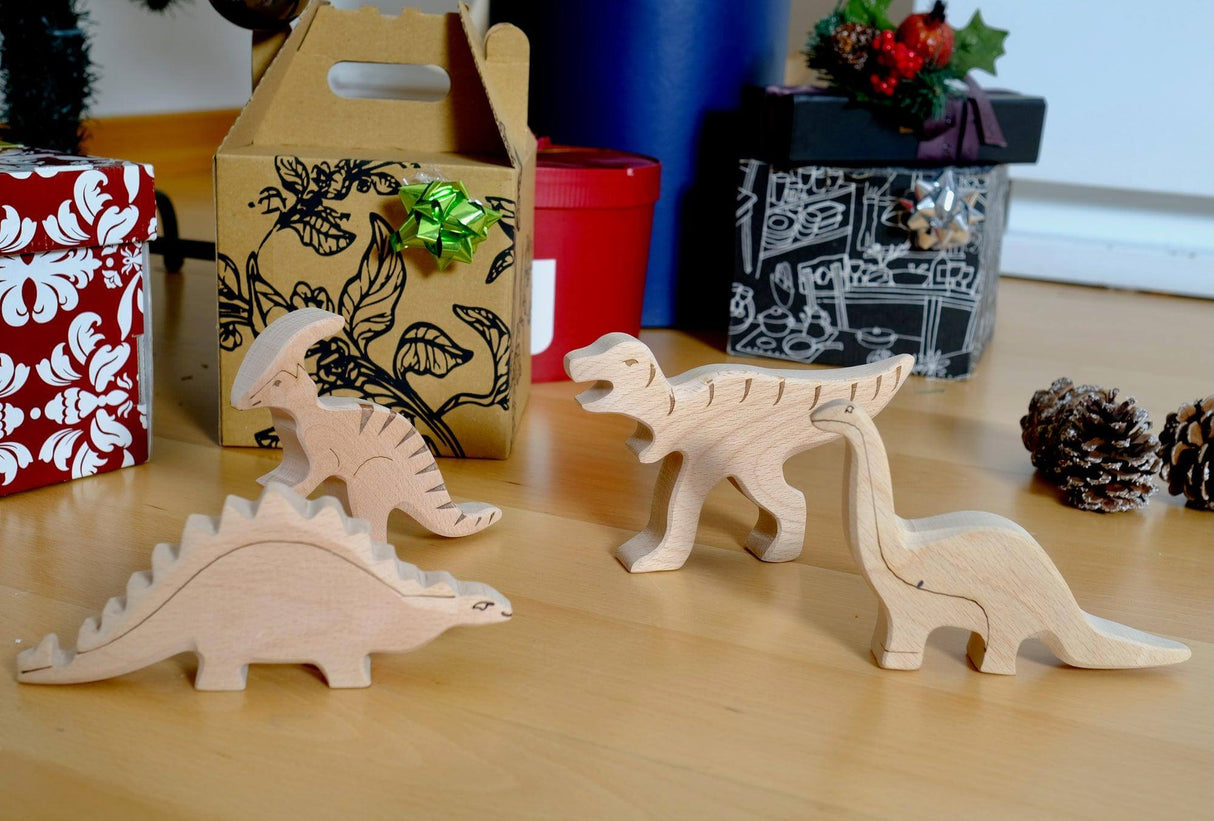 Wooden Dinosaur Set-1