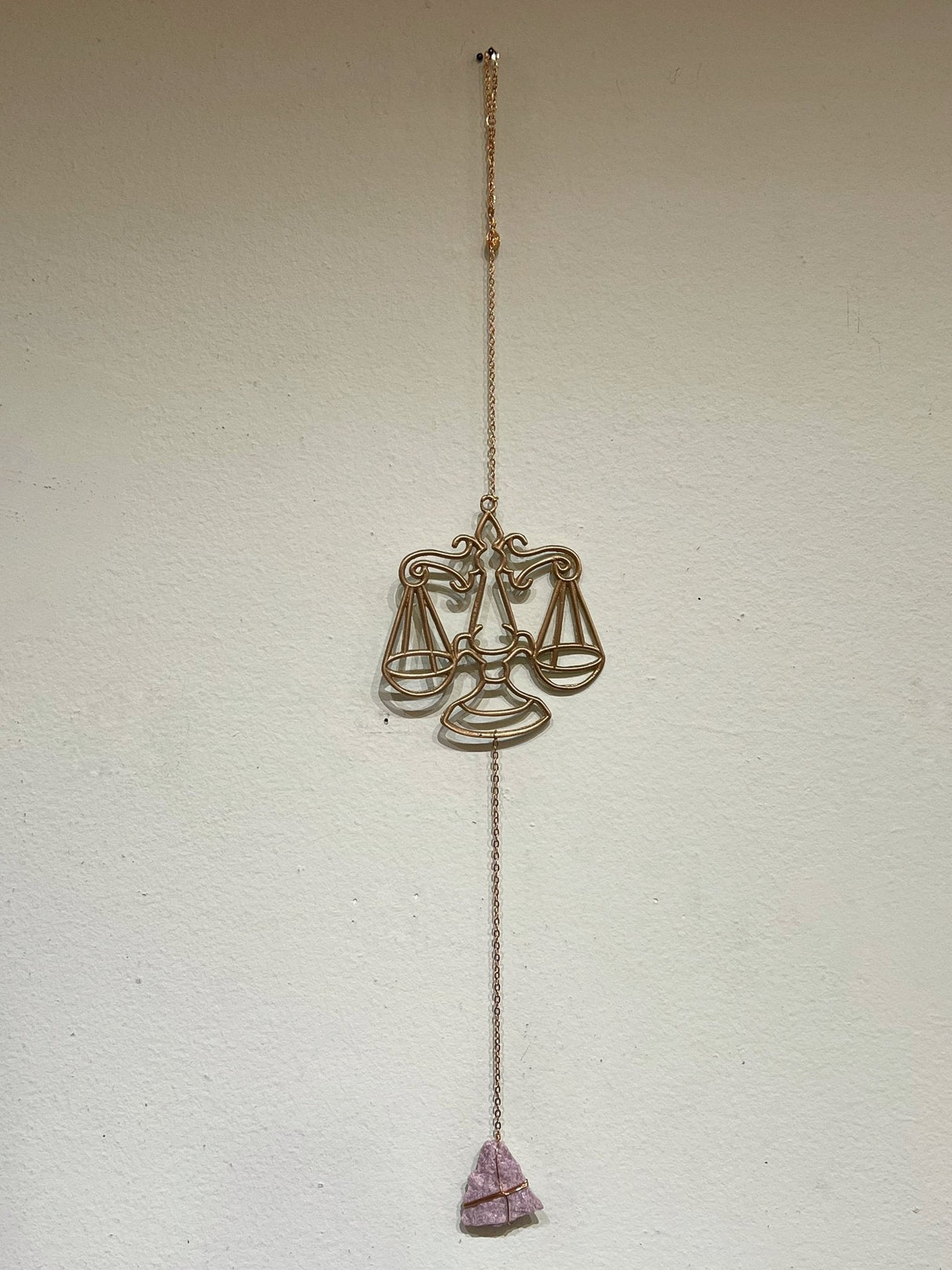 Zodiac Silhouette and Crystal Wall Hanging - Sumiye Co