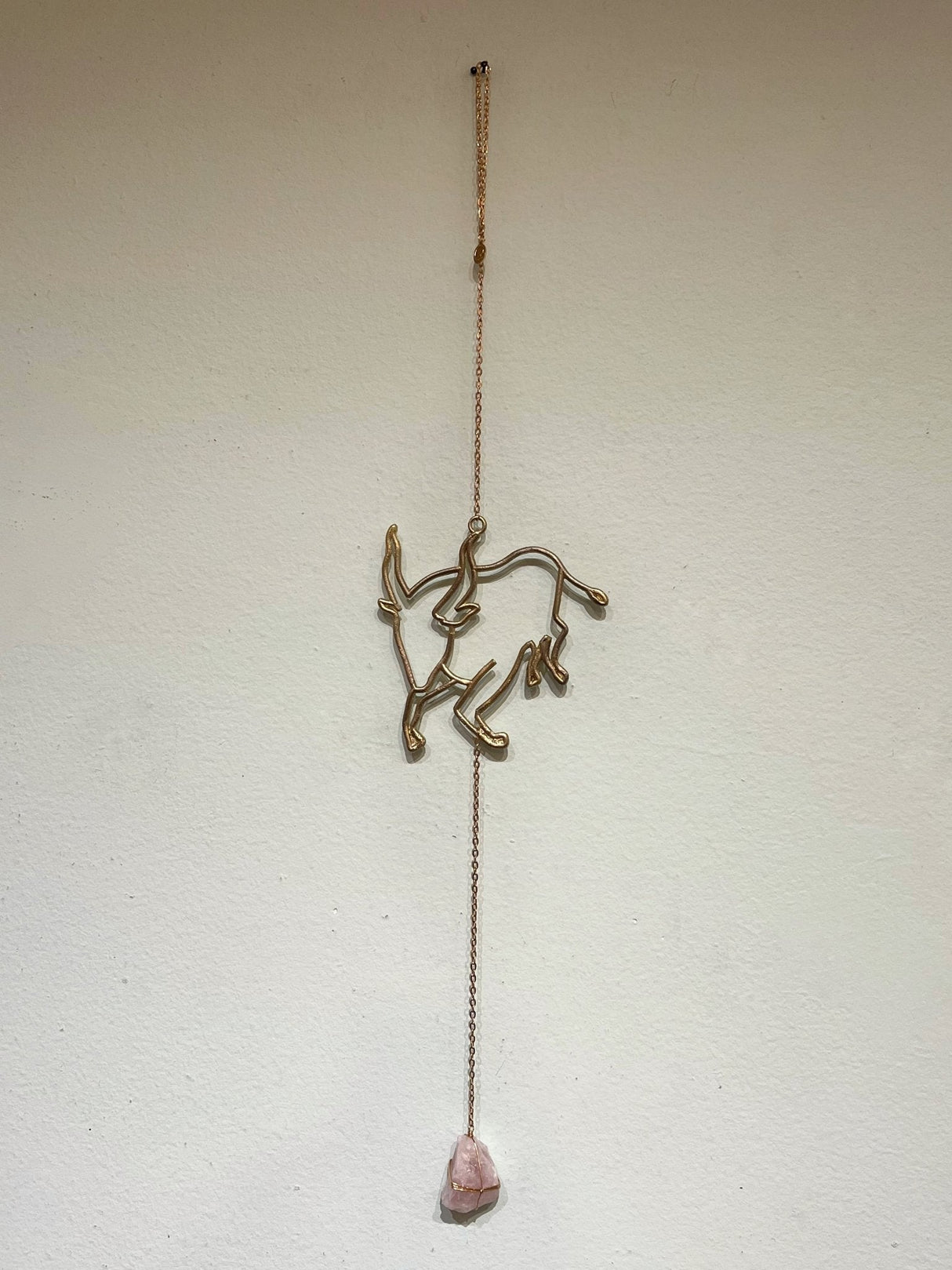 Zodiac Silhouette and Crystal Wall Hanging - Sumiye Co