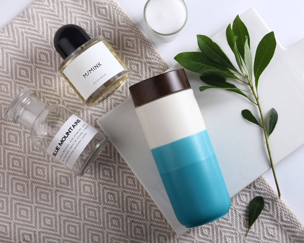 Ceramic Travel Tumbler | The Beauty of Dawn (12 oz ) -7