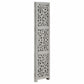 Hand Carved Room Divider Screen | Solid Mango Wood -4
