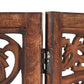 Hand Carved Room Divider Screen | Solid Mango Wood -8