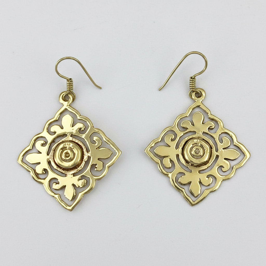 Angkor Bullet Earrings | Artisan Made Cambodian Artisans