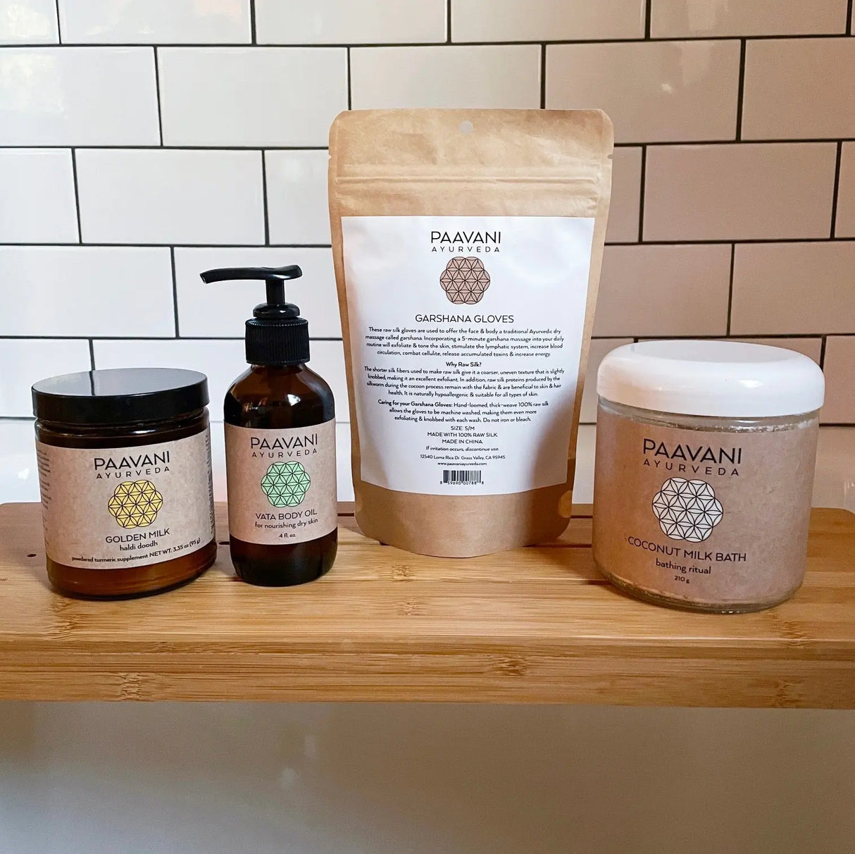 Ayurvedic Bath Stack