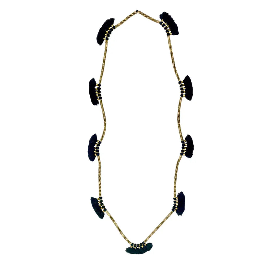 Hamsi Tassel Necklace India Women's Co-op