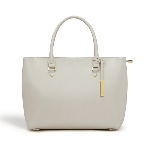 Grey Tote Bag | Vegan Leather-4