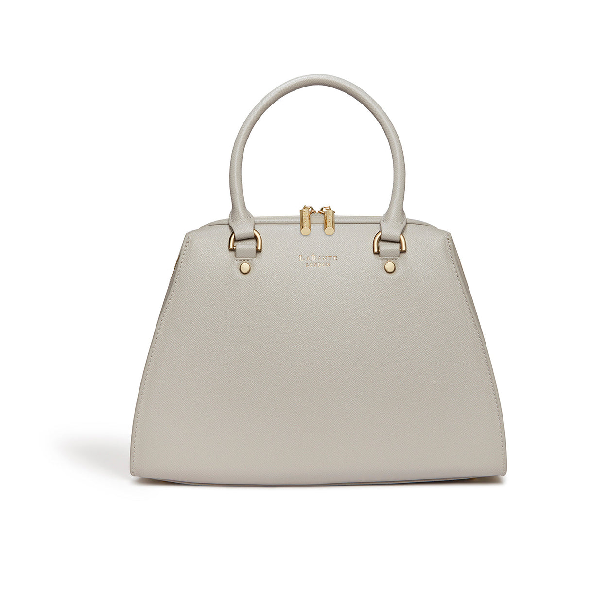 Grey Bowling Bag | Vegan Leather-0