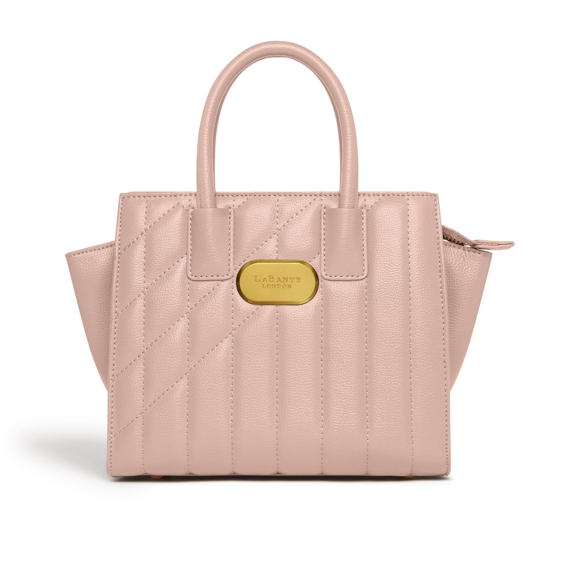 Pink Demi Tote Bag | Vegan Leather-0