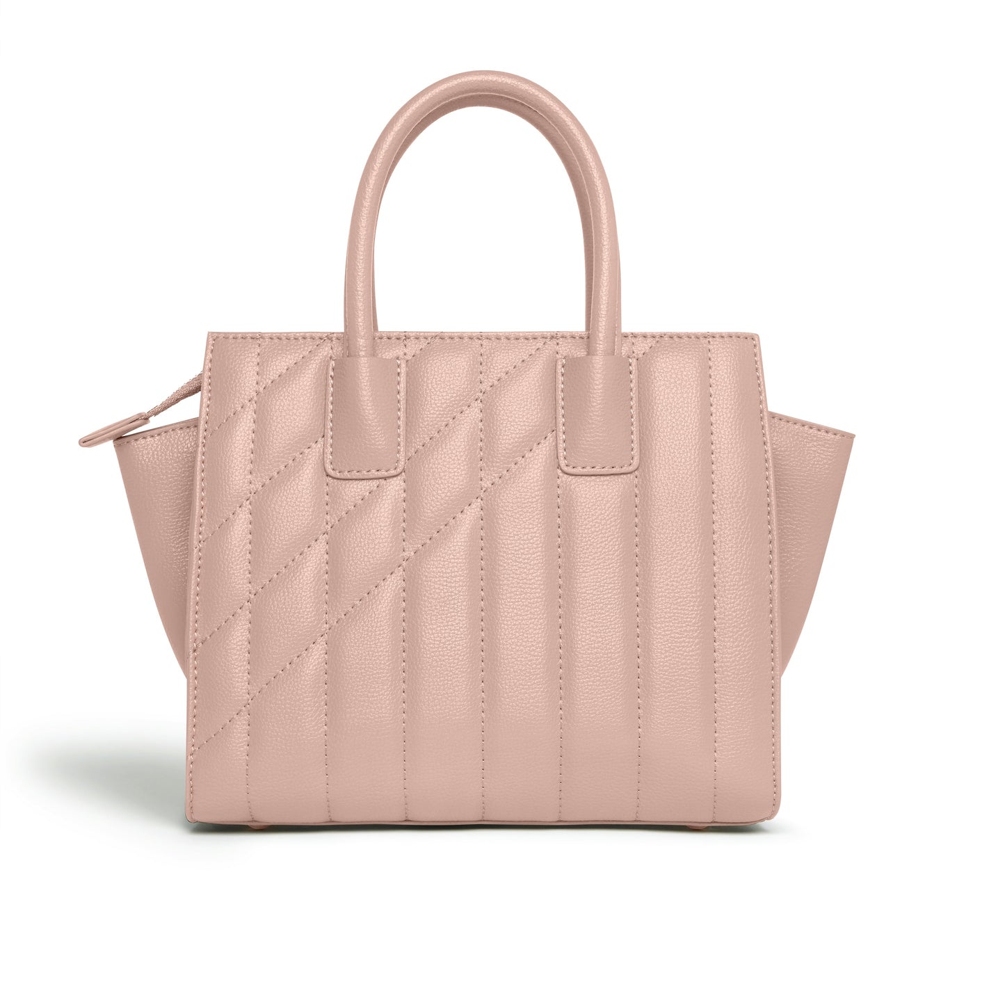 Pink Demi Tote Bag | Vegan Leather-3