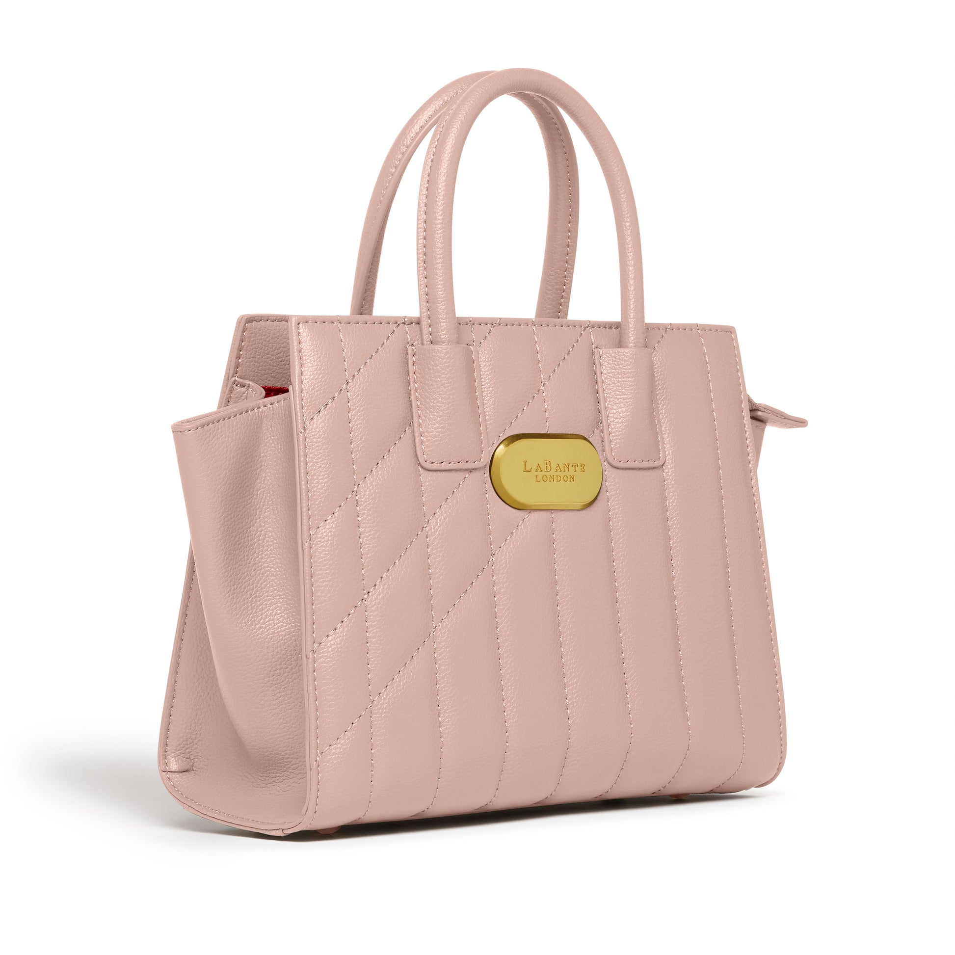 Pink Demi Tote Bag | Vegan Leather-2