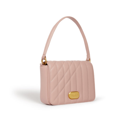 Pink Handbag | Vegan Leather-1