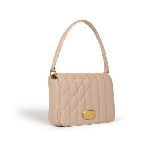 Sand Handbag | Vegan Leather-1