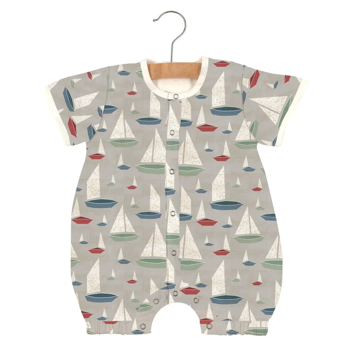 Marina Sailboats Bamboo Newcastle Mini Romper 0-6 M Newcastle Classics