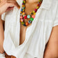 Necklace | Artisan Kantha Jewelry Cylinder Sumiye Co