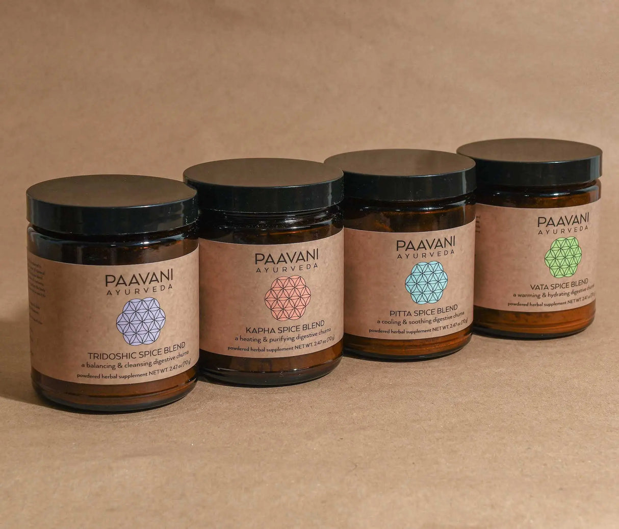 Organic Spice Blend Set | Ayurveda Paavani Ayurveda Skincare and Wellness
