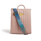 Pink Laptop Backpack Bag | Vegan Leather-0