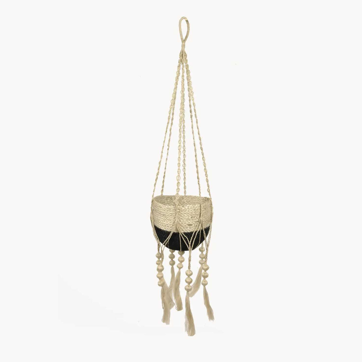 Plant Hanger | Braided Jute - Fiora (36"L) KORISSA